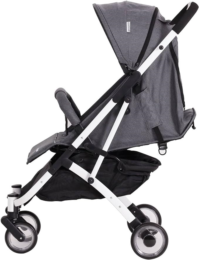 Mamakiddies Baby Pram & Stroller. One-Hand Compact Fold, Ultra-Light Weight & 6kg